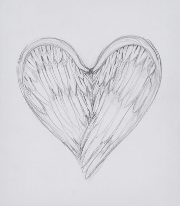 Mila Furstova Artist - Coldplay Sketches. True Love (Coldplay), Sketch  XIII. Pencil on tracing paper, 26 x 28cm, 2014 #art #wingsforcoldplay  #etching #milafurstova